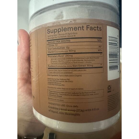 Rae -Vegan Collagen Boost (Unflavored) - Picture 4 of 6